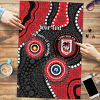 Dragons NAIDOC Week 2026 Personalised Puzzle 50 Years of Deadly Aboriginal Art
