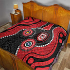 Dragons NAIDOC Week 2026 Personalised Quilt 50 Years of Deadly Aboriginal Art