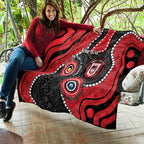 Dragons NAIDOC Week 2026 Personalised Quilt 50 Years of Deadly Aboriginal Art