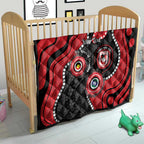 Dragons NAIDOC Week 2026 Personalised Quilt 50 Years of Deadly Aboriginal Art