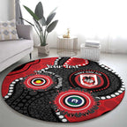Dragons NAIDOC Week 2026 Personalised Round Carpet 50 Years of Deadly Aboriginal Art