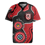 Dragons NAIDOC Week 2026 Personalised Rugby Jersey 50 Years of Deadly Aboriginal Art