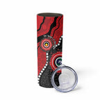 Dragons NAIDOC Week 2026 Personalised Skinny Tumbler 50 Years of Deadly Aboriginal Art