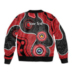 Dragons NAIDOC Week 2026 Personalised Sleeve Zip Bomber Jacket 50 Years of Deadly Aboriginal Art