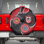 Dragons NAIDOC Week 2026 Personalised Spare Tire Cover 50 Years of Deadly Aboriginal Art
