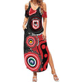 Dragons NAIDOC Week 2026 Personalised Summer Maxi Dress 50 Years of Deadly Aboriginal Art