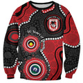 Dragons NAIDOC Week 2026 Personalised Sweatshirt 50 Years of Deadly Aboriginal Art