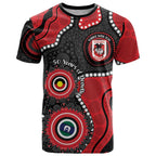 Dragons NAIDOC Week 2026 Personalised T Shirt 50 Years of Deadly Aboriginal Art
