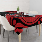 Dragons NAIDOC Week 2026 Personalised Tablecloth 50 Years of Deadly Aboriginal Art