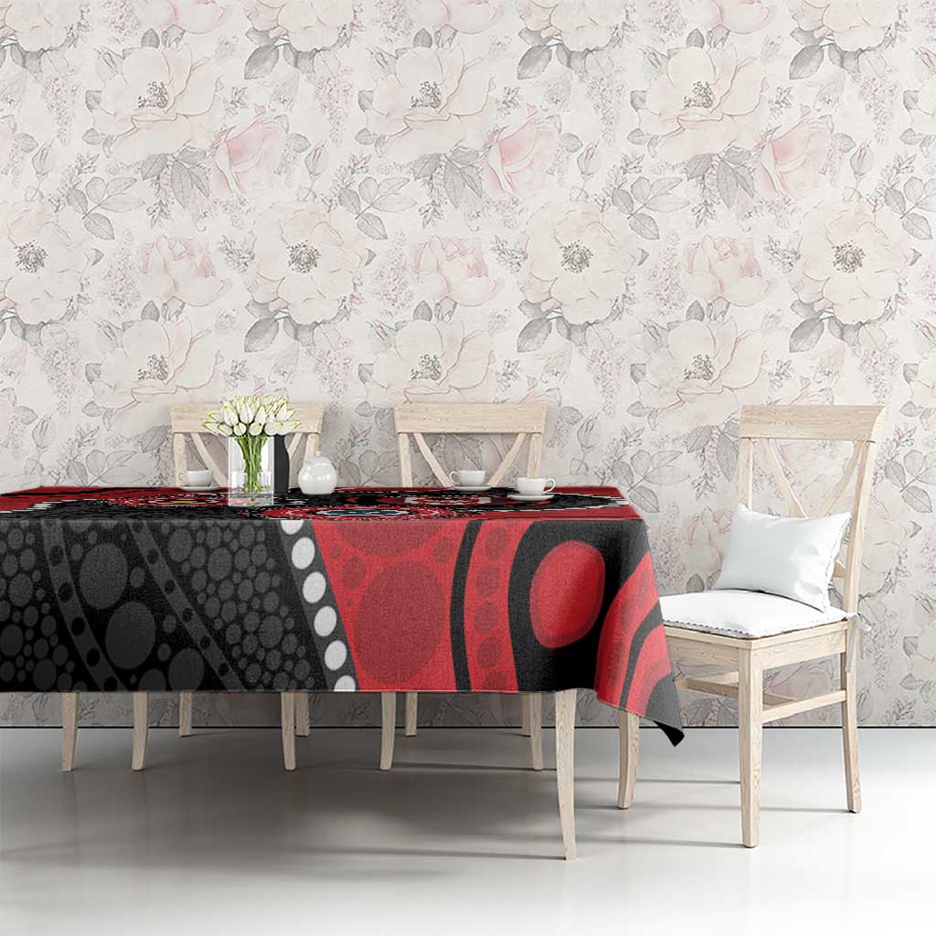 Dragons NAIDOC Week 2026 Personalised Tablecloth 50 Years of Deadly Aboriginal Art