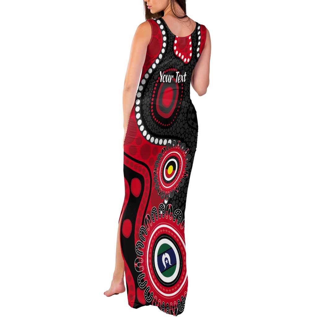 Dragons NAIDOC Week 2026 Personalised Tank Maxi Dress 50 Years of Deadly Aboriginal Art