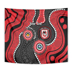 Dragons NAIDOC Week 2026 Personalised Tapestry 50 Years of Deadly Aboriginal Art