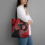 Dragons NAIDOC Week 2026 Personalised Tote Bag 50 Years of Deadly Aboriginal Art
