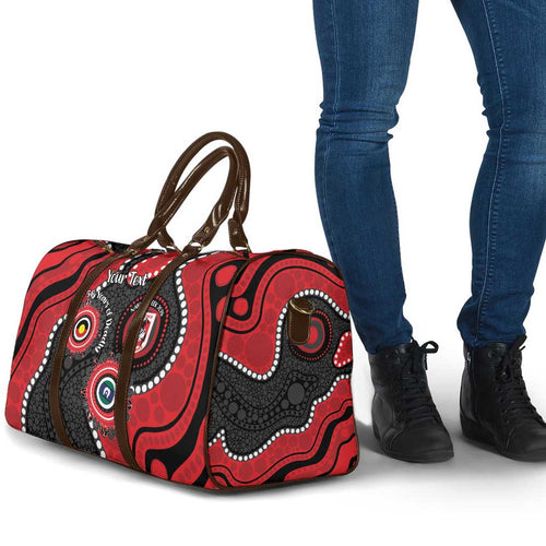 Dragons NAIDOC Week 2026 Personalised Travel Bag 50 Years of Deadly Aboriginal Art