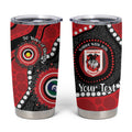 Dragons NAIDOC Week 2026 Personalised Tumbler Cup 50 Years of Deadly Aboriginal Art