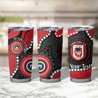 Dragons NAIDOC Week 2026 Personalised Tumbler Cup 50 Years of Deadly Aboriginal Art