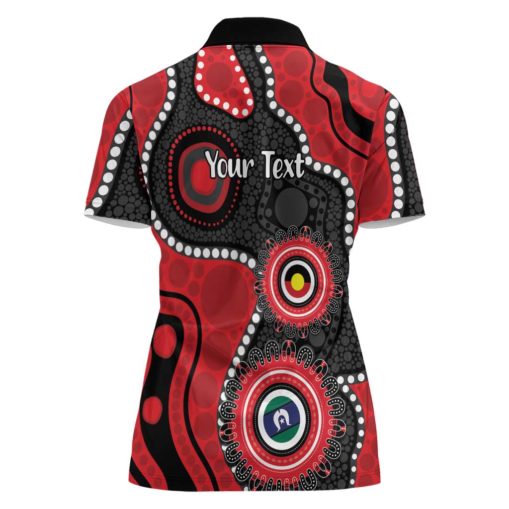 Dragons NAIDOC Week 2026 Personalised Women Polo Shirt 50 Years of Deadly Aboriginal Art