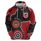 Dragons NAIDOC Week 2026 Personalised Zip Hoodie 50 Years of Deadly Aboriginal Art