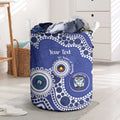 Bulldogs NAIDOC Week 2026 Personalised Laundry Basket 50 Years of Deadly Aboriginal Art