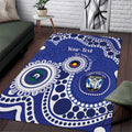 Bulldogs NAIDOC Week 2026 Personalised Area Rug 50 Years of Deadly Aboriginal Art