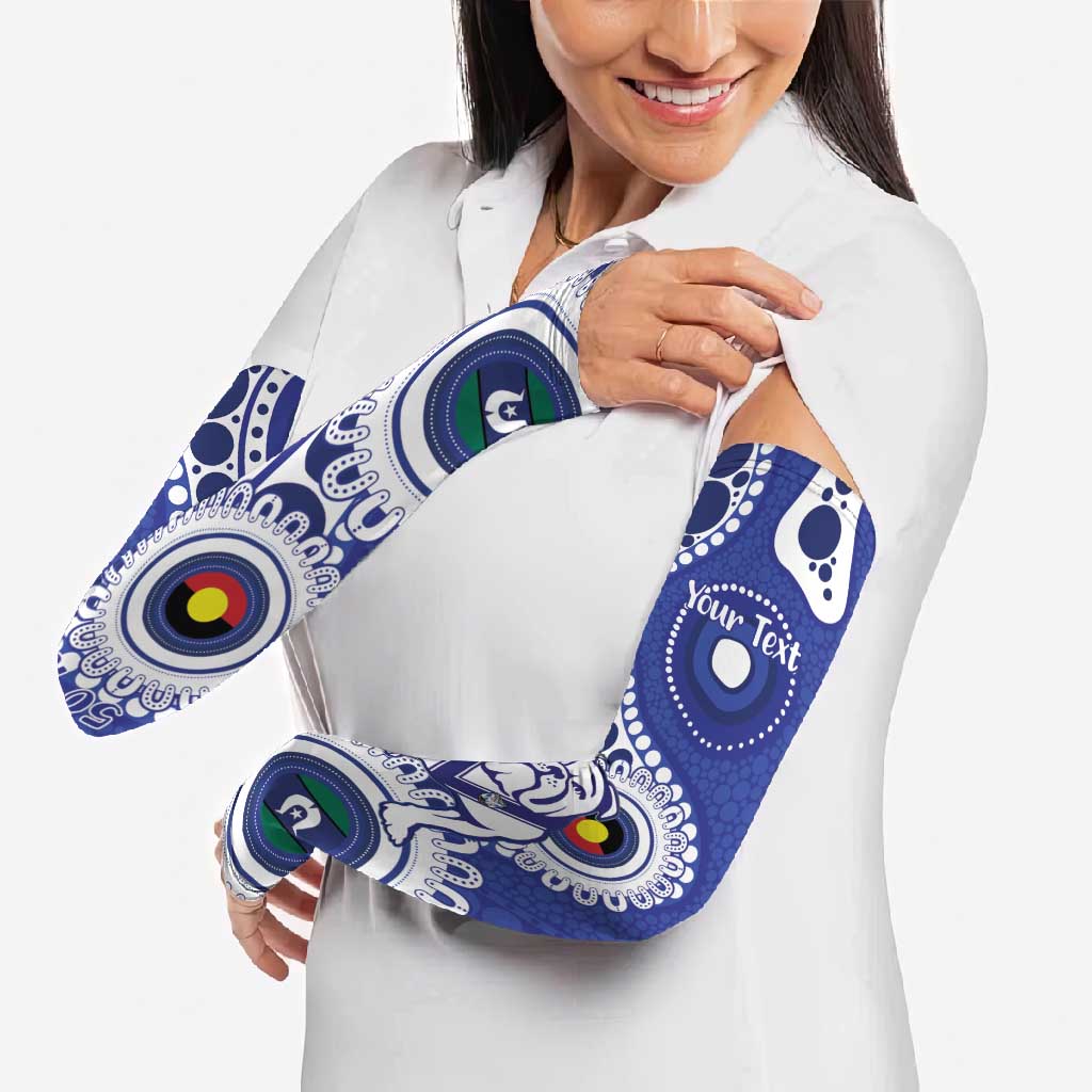 Bulldogs NAIDOC Week 2026 Personalised Arm Sleeves 50 Years of Deadly Aboriginal Art
