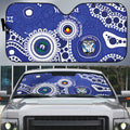 Bulldogs NAIDOC Week 2026 Personalised Auto Sun Shade 50 Years of Deadly Aboriginal Art