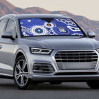 Bulldogs NAIDOC Week 2026 Personalised Auto Sun Shade 50 Years of Deadly Aboriginal Art