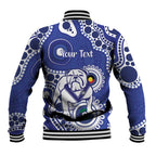 Bulldogs NAIDOC Week 2026 Personalised Baseball Jacket 50 Years of Deadly Aboriginal Art