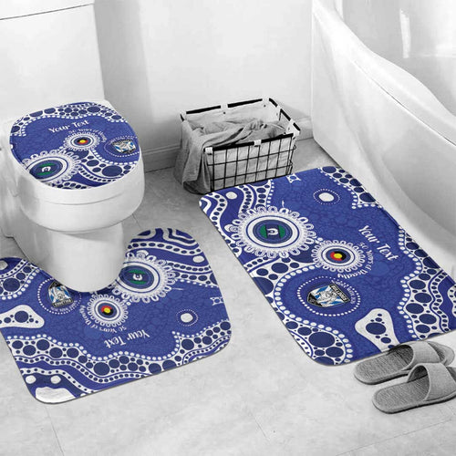 Bulldogs NAIDOC Week 2026 Personalised Bathroom Set 50 Years of Deadly Aboriginal Art