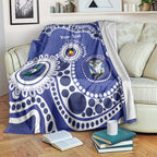 Bulldogs NAIDOC Week 2026 Personalised Blanket 50 Years of Deadly Aboriginal Art