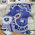 Bulldogs NAIDOC Week 2026 Personalised Blanket 50 Years of Deadly Aboriginal Art