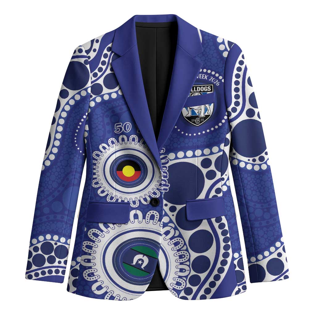 Bulldogs NAIDOC Week 2026 Personalised Blazer 50 Years of Deadly Aboriginal Art