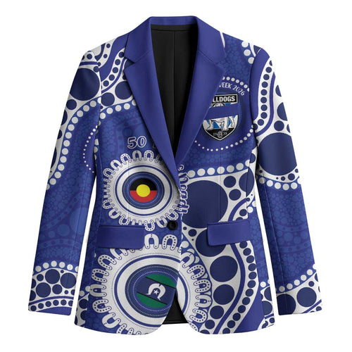 Bulldogs NAIDOC Week 2026 Personalised Blazer 50 Years of Deadly Aboriginal Art