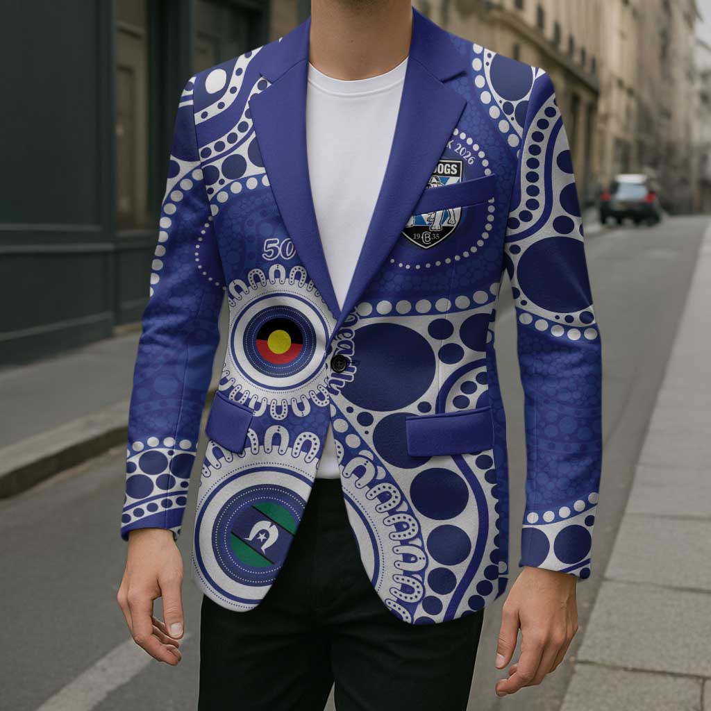 Bulldogs NAIDOC Week 2026 Personalised Blazer 50 Years of Deadly Aboriginal Art