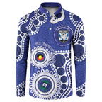 Bulldogs NAIDOC Week 2026 Personalised Button Sweatshirt 50 Years of Deadly Aboriginal Art