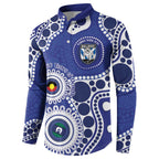 Bulldogs NAIDOC Week 2026 Personalised Button Sweatshirt 50 Years of Deadly Aboriginal Art