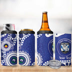 Bulldogs NAIDOC Week 2026 Personalised 4 in 1 Can Cooler Tumbler 50 Years of Deadly Aboriginal Art