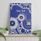 Bulldogs NAIDOC Week 2026 Personalised Canvas Wall Art 50 Years of Deadly Aboriginal Art