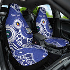 Bulldogs NAIDOC Week 2026 Personalised Car Seat Cover 50 Years of Deadly Aboriginal Art