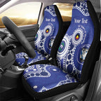 Bulldogs NAIDOC Week 2026 Personalised Car Seat Cover 50 Years of Deadly Aboriginal Art