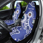 Bulldogs NAIDOC Week 2026 Personalised Car Seat Cover 50 Years of Deadly Aboriginal Art