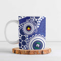 Bulldogs NAIDOC Week 2026 Personalised Ceramic Mug 50 Years of Deadly Aboriginal Art