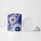 Bulldogs NAIDOC Week 2026 Personalised Ceramic Mug 50 Years of Deadly Aboriginal Art