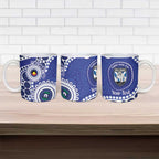 Bulldogs NAIDOC Week 2026 Personalised Ceramic Mug 50 Years of Deadly Aboriginal Art