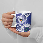 Bulldogs NAIDOC Week 2026 Personalised Ceramic Mug 50 Years of Deadly Aboriginal Art