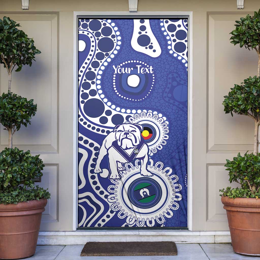 Bulldogs NAIDOC Week 2026 Personalised Door Cover 50 Years of Deadly Aboriginal Art