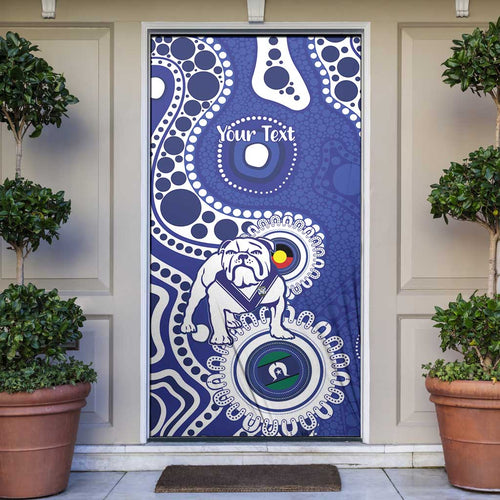 Bulldogs NAIDOC Week 2026 Personalised Door Cover 50 Years of Deadly Aboriginal Art
