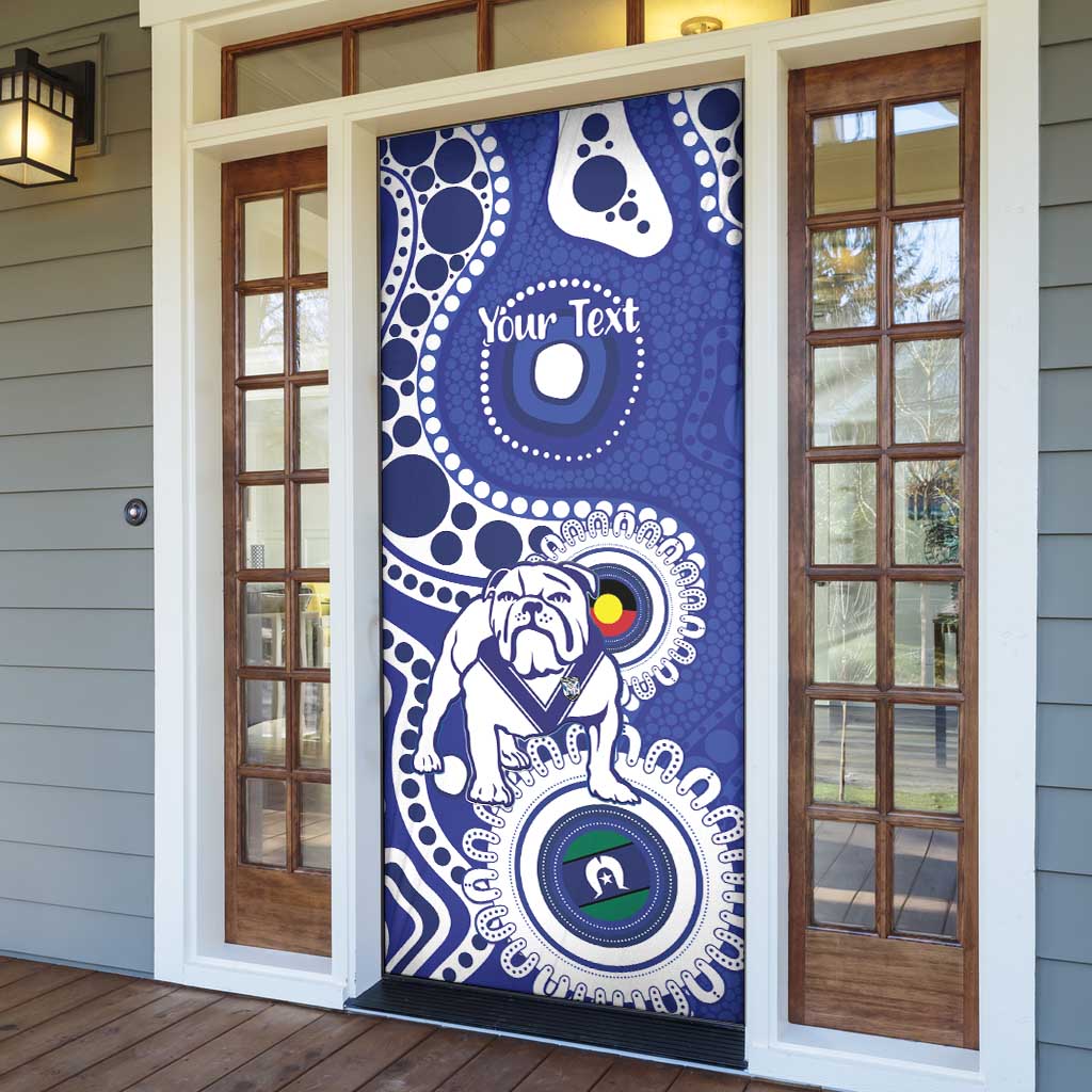 Bulldogs NAIDOC Week 2026 Personalised Door Cover 50 Years of Deadly Aboriginal Art