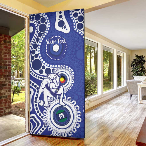 Bulldogs NAIDOC Week 2026 Personalised Door Cover 50 Years of Deadly Aboriginal Art