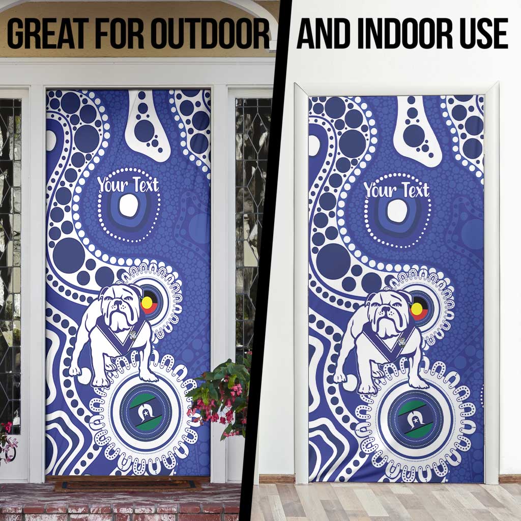 Bulldogs NAIDOC Week 2026 Personalised Door Cover 50 Years of Deadly Aboriginal Art